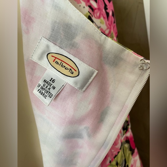 Talbots Vintage Floral Sundress women’s size 16 - Picture 9 of 13